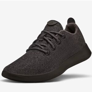 Allbirds Men's Wool Runners Natural Black Size 12